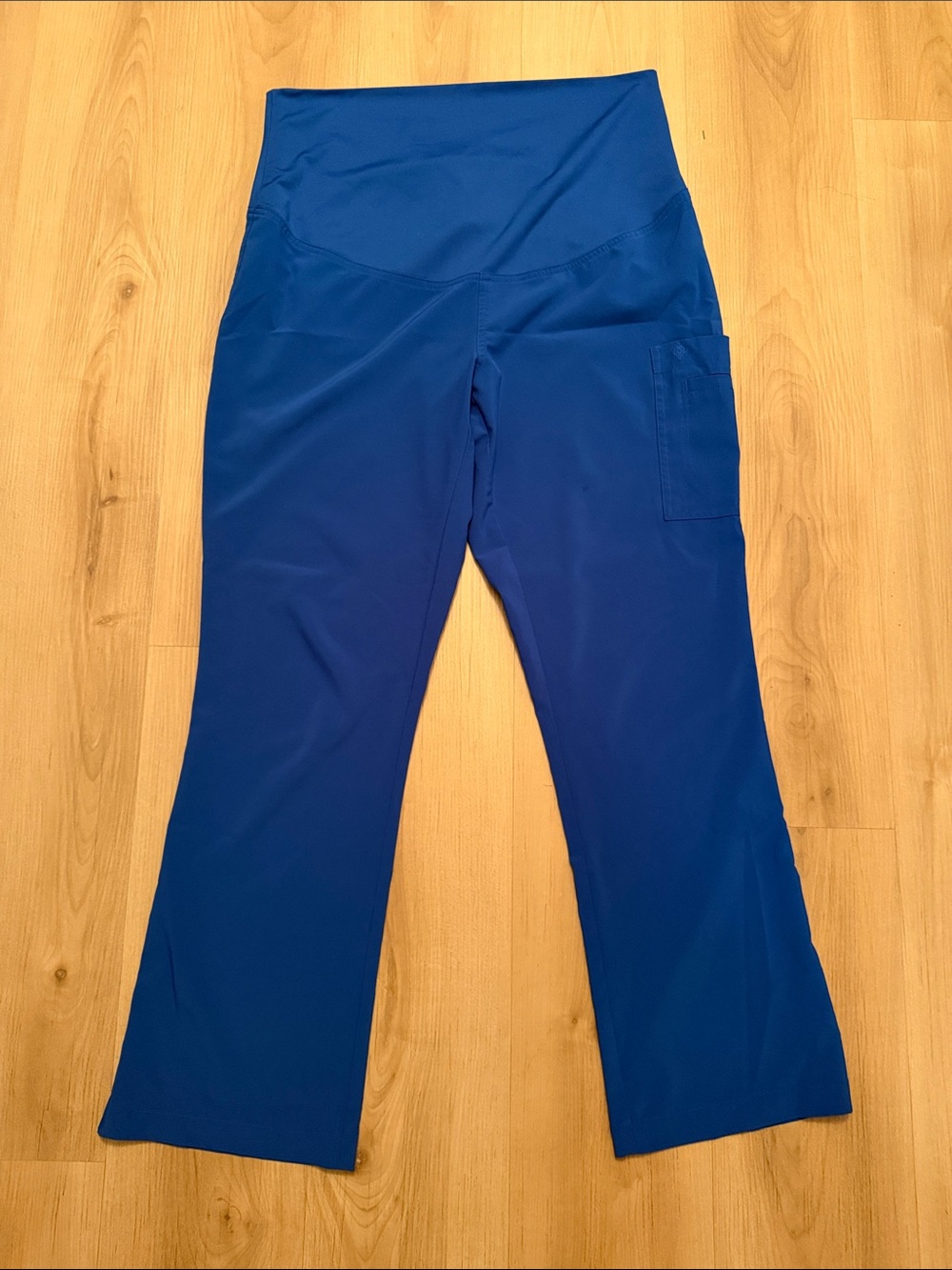 Med Couture Navy Maternity Active Bottom with Logo